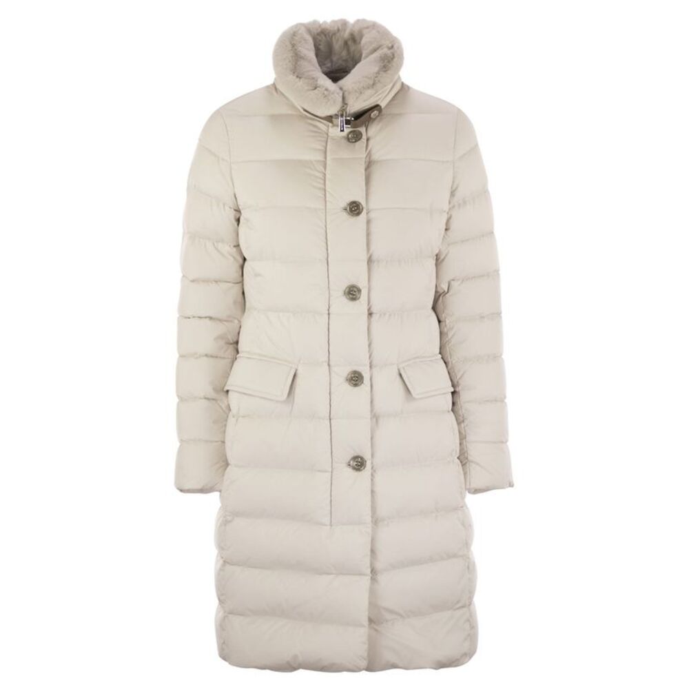 Moorer Women Vetiver-S3 - Long Down Jacket